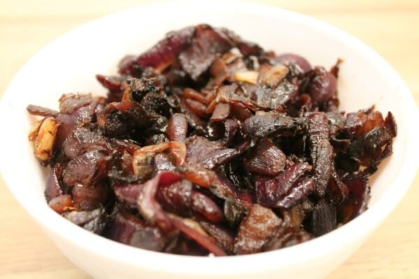 Caramelized red onions 1.1