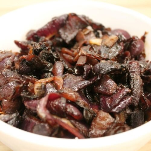 Caramelized Red Onions 1
