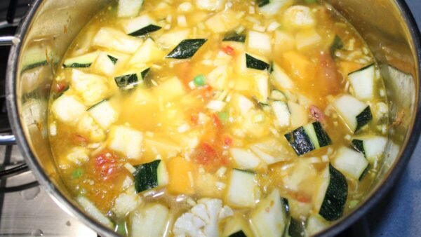 Cooking minestrone