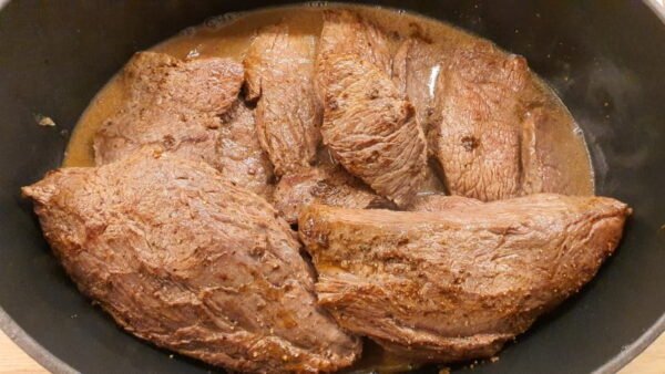 Dutch oven braised sliced beef recipe 4
