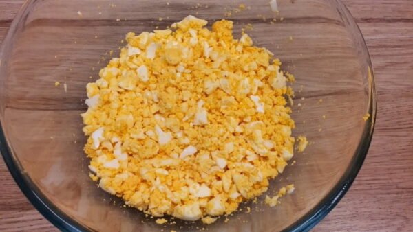 Egg salad recipe 3 chopped eggs 1