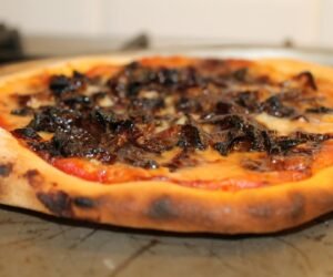 Gorgonzola Pizza Caramelized Red Onions 1
