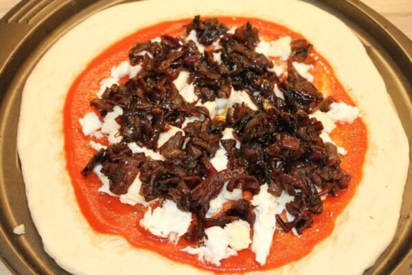 Gorgonzola Pizza Caramelized Red Onions Recipe 2