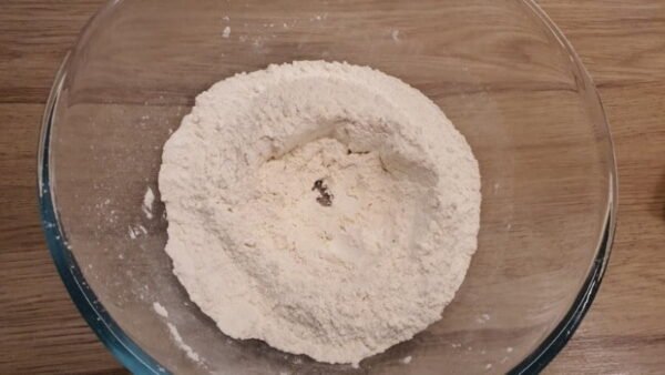 Making pancake batter 1