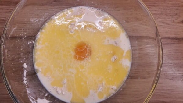 Making pancake batter 2