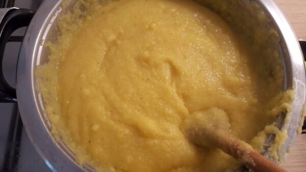 Making polenta