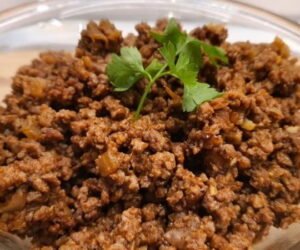 Tex-mex beef taco filling