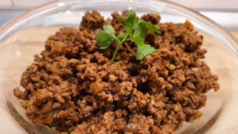 Tex-Mex Beef Taco Filling