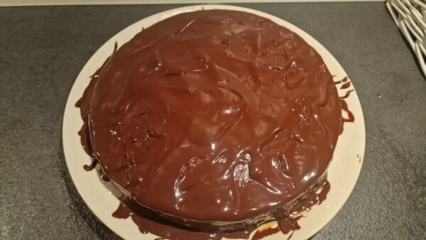 Coating mazarin cake 4
