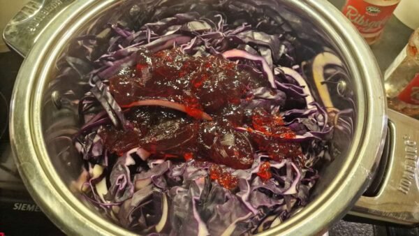 Danish Red Cabbage with Red Currant Jelly
