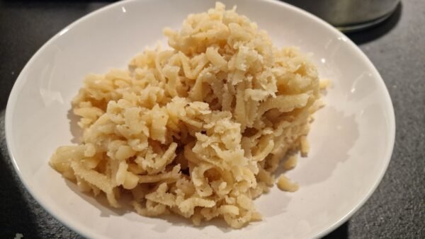 Grated marzipan
