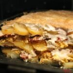 Layered potatoes bechamel