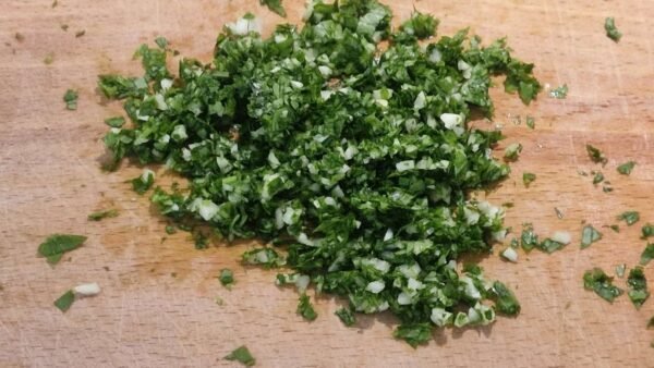 Making gremolata 2