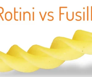 Rotini vs fusilli