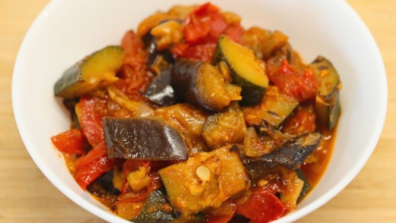Authentic Roasted Ratatouille