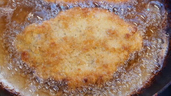 Baking tonkatsu