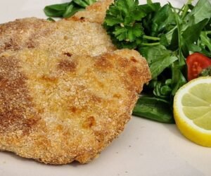 Pork Schnitzel in air fryer