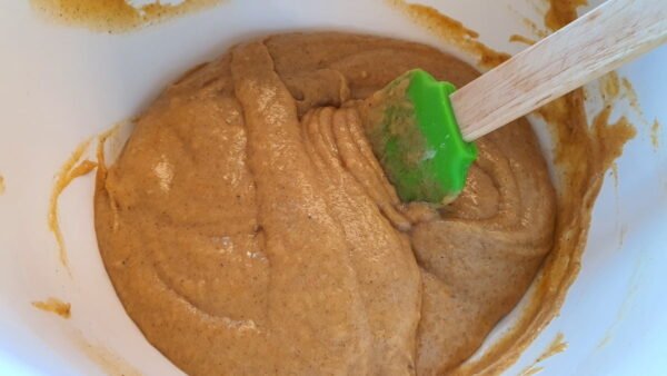 Pumpkin muffin batter