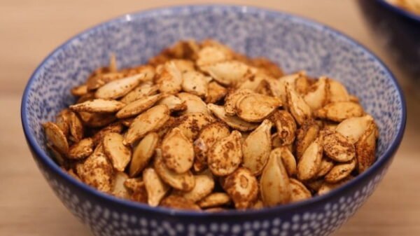 Roasted pumpkin seeds
