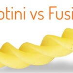 Rotini vs fusilli