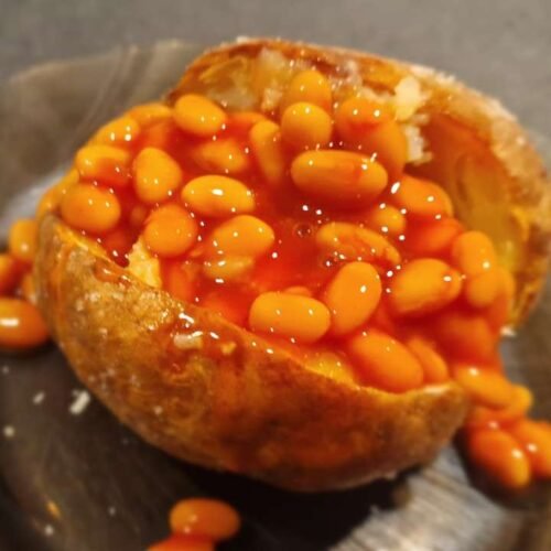 Baked Potato with Baked Beans