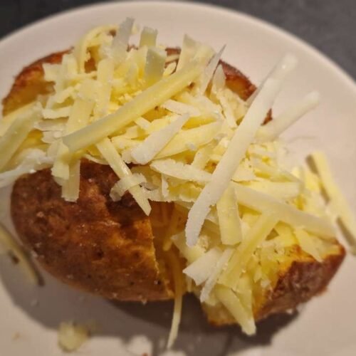 Baked Potatoes with Cheese