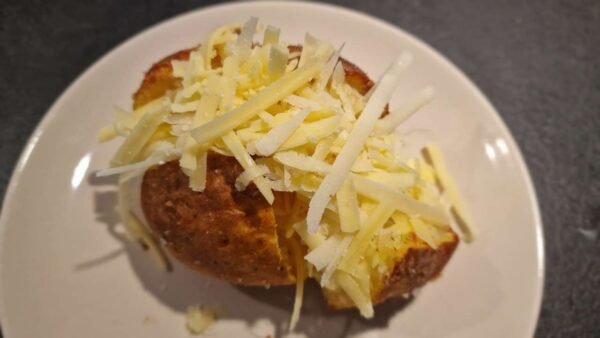 Baked Potatoes with Cheese