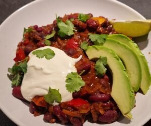 Chili sin carne