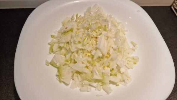 Finely chopped onion