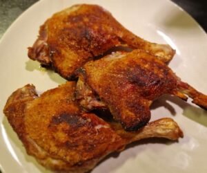 Grilled Duck Legs