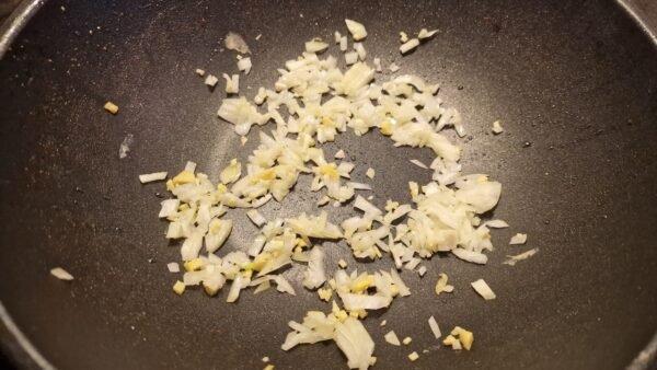 Making Shrimp Fried Rice 4