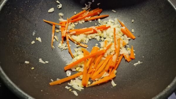Making Shrimp Fried Rice 5