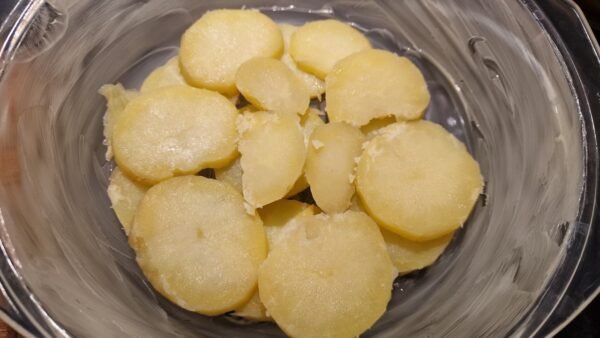 Making Simple Layered Potato Casserole 5