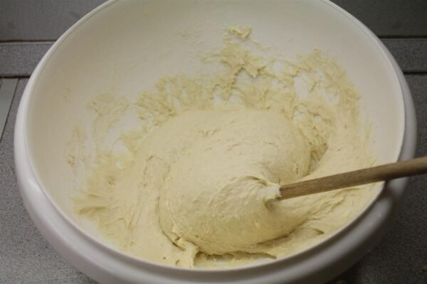 Potato lángos dough