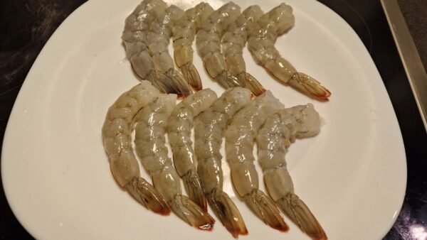 Preparing Shrimp