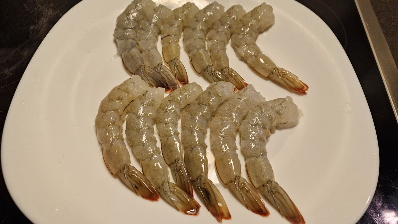 Preparing Shrimp