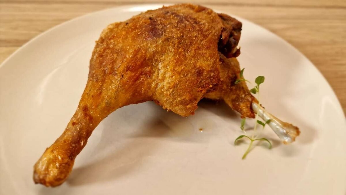Roasted duck leg 2