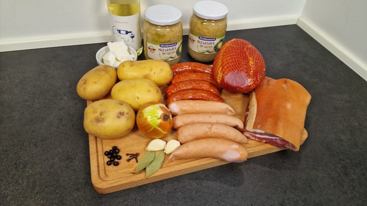 Choucroute garnie ingredients