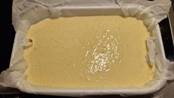Making gluten-free Danish dream cake, step 5