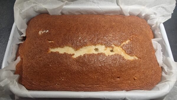 Making gluten-free Danish dream cake, step 6