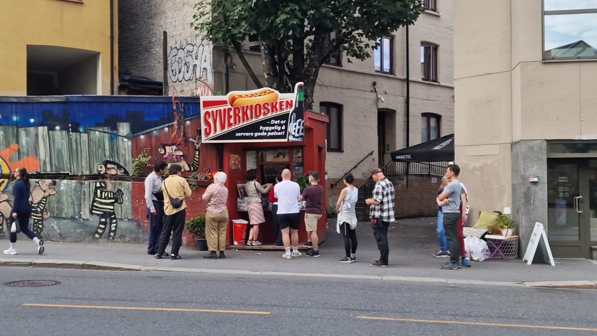 Syverkiosken hot dog stand in Oslo