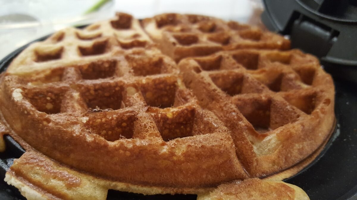 Cooked waffle